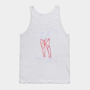 sketching SIkil otot Tank Top